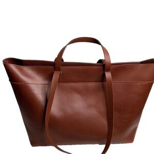 Madewell zip-top tote